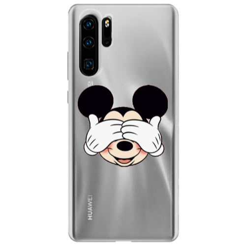 Huawei P30 Pro Mickeyy Transparent Silicone TPU Θήκη