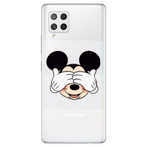 Samsung A42 5G Mickeyy Transparent Silicone TPU Θήκη