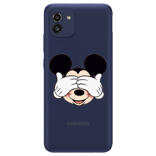 Samsung A03 Mickeyy Transparent Silicone TPU Θήκη