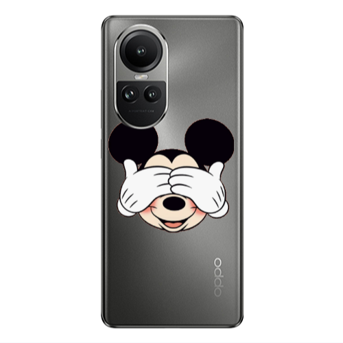 Oppo Reno10 5G Mickeyy Transparent Silicone TPU Θήκη