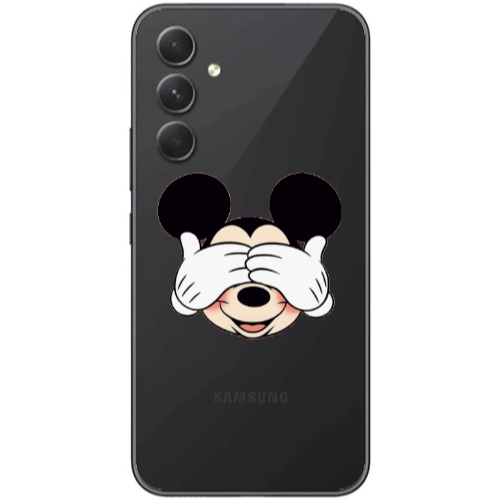 Samsung Galaxy A25 Mickeyy Transparent Silicone TPU Θήκη
