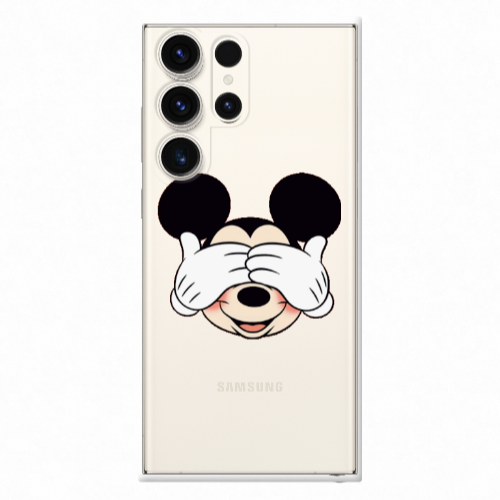 Samsung S24 Ultra Mickeyy Transparent Silicone TPU Θήκη