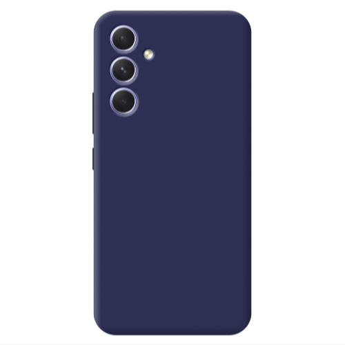 Samsung A56 -case Dark blue Colored Silicone TPU Θήκη