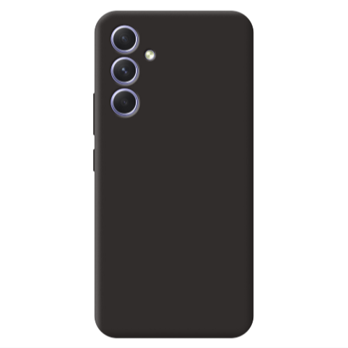 Samsung A56 -case Black Colored Silicone TPU Θήκη