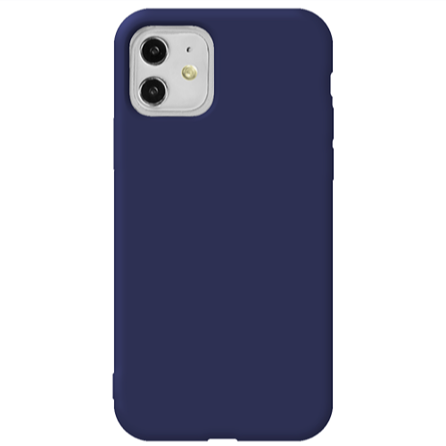 Apple iPhone 11  -case Dark blue Colored Silicone TPU Θήκη