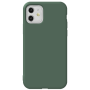 Apple iPhone 11  -case Dark Green Colored Silicone TPU Θήκη