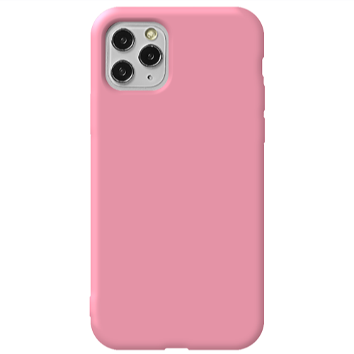 Apple iPhone 11 Pro -case Pink Colored Silicone TPU Θήκη