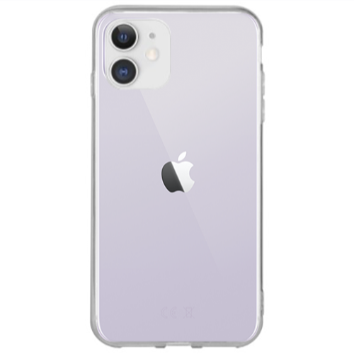 Apple iPhone 12 -case Transparent Silicone TPU Θήκη