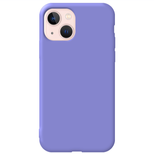 Apple iPhone 13 -case Purple Colored Silicone TPU Θήκη