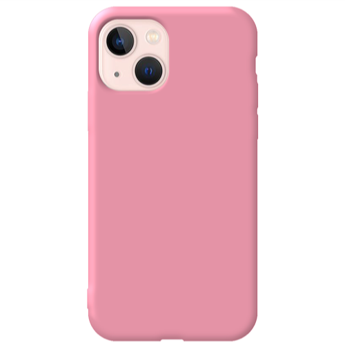 Apple iPhone 13 -case Pink Colored Silicone TPU Θήκη