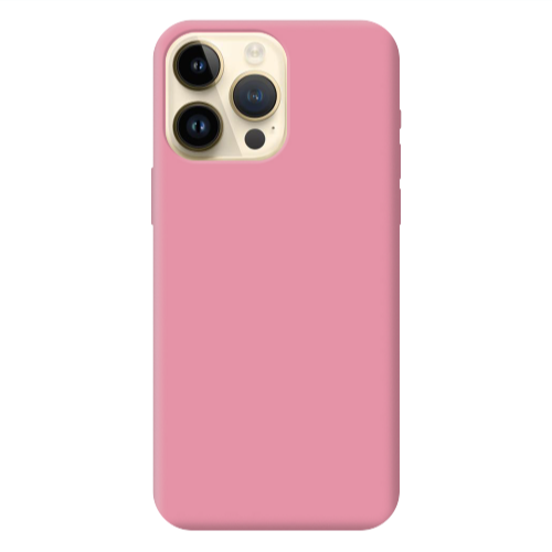 Apple iPhone 13 Pro Max -case Pink Colored Silicone TPU Θήκη
