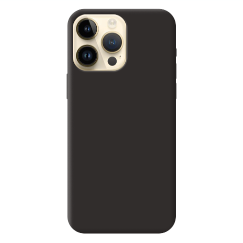 Apple iPhone 13 Pro Max -case Black Colored Silicone TPU Θήκη