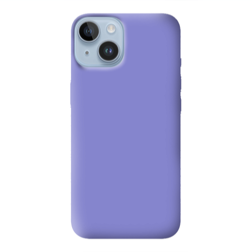 Apple iPhone 14  -case Purple Colored Silicone TPU Θήκη