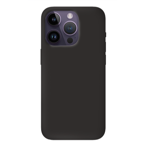 Apple iPhone 14 Pro Max -case Black Colored Silicone TPU Θήκη