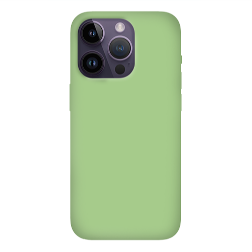 Apple iPhone 14 Pro Max -case Light Green Colored Silicone TPU Θήκη