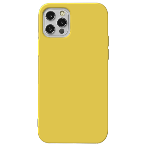 Apple iPhone 13 Pro -case Yellow Colored Silicone TPU Θήκη