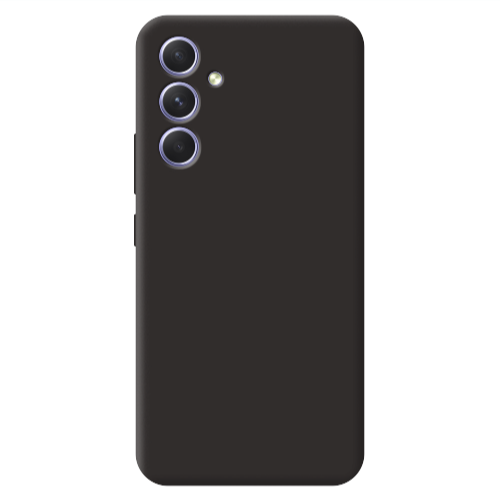 Samsung A54 -case Black Colored Silicone TPU Θήκη