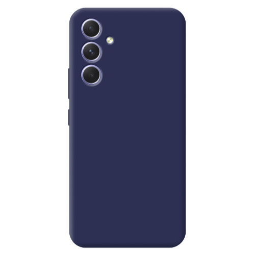 Samsung S23FE -case Dark blue Colored Silicone TPU Θήκη