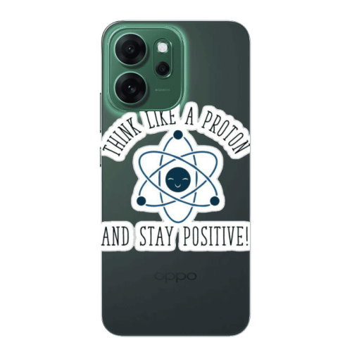 Oppo 14 F THINK LIKE Transparent Silicone TPU Θήκη