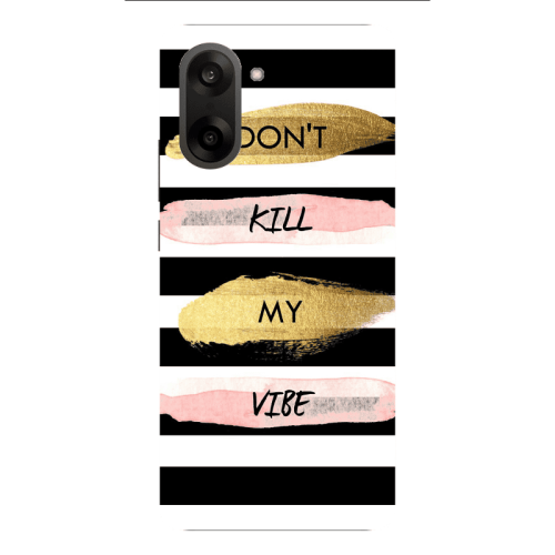 Oneplus Nord CE 5 Kill my vibe Transparent Silicone TPU Θήκη