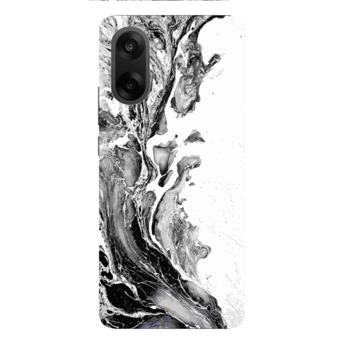 Oneplus Nord CE 5 Marble River Transparent Silicone TPU Θήκη