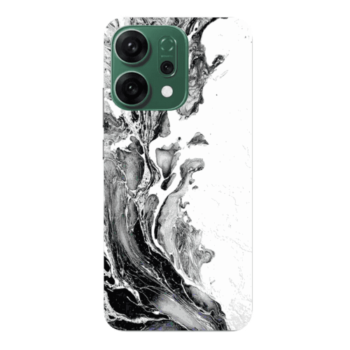 Oppo RENO 14 Marble River Transparent Silicone TPU Θήκη