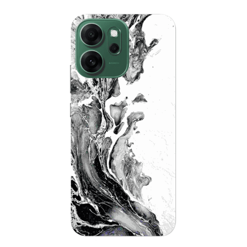 Oppo 14 F Marble River Transparent Silicone TPU Θήκη