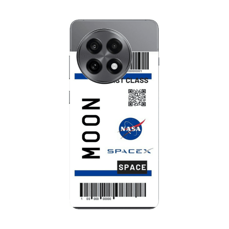Oneplus 13 R Moon spacex Transparent Silicone TPU Θήκη