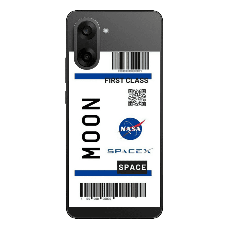 Oneplus Nord CE 5 Moon spacex Transparent Silicone TPU Θήκη