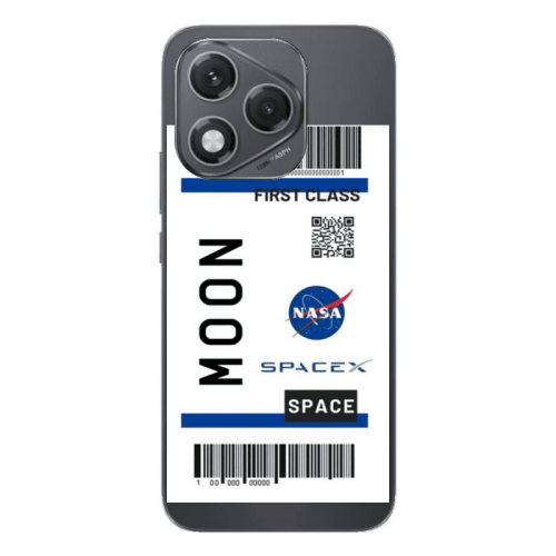 Honor 400 Lite Moon spacex Transparent Silicone TPU Θήκη