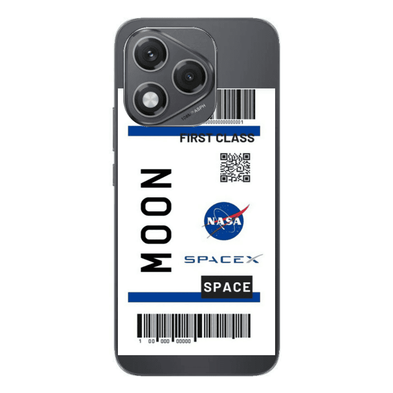 Honor 400 Lite Moon spacex Transparent Silicone TPU Θήκη