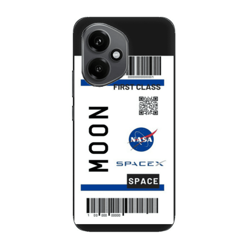 Honor Magic 400 Moon spacex Black Colored Silicone TPU Θήκη