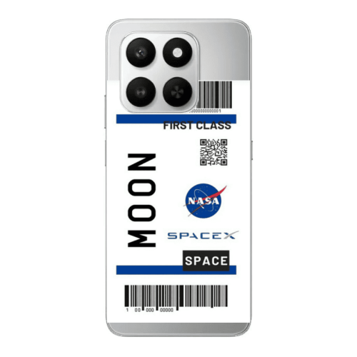 Honor Magic 400 Smart Moon spacex Transparent Silicone TPU Θήκη