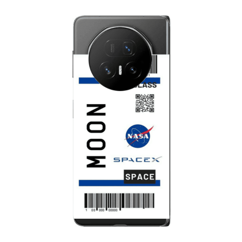 Honor Magic V5 Moon spacex Transparent Silicone TPU Θήκη