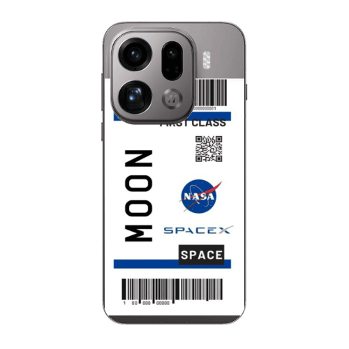 Oppo Find X9 Pro Moon spacex Transparent Silicone TPU Θήκη