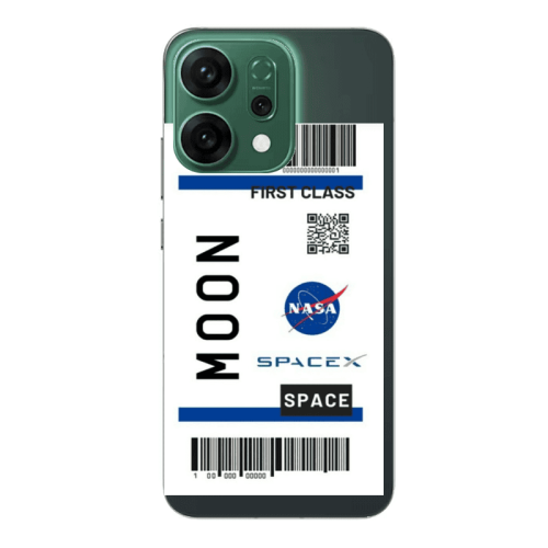 Oppo RENO 14 Moon spacex Transparent Silicone TPU Θήκη