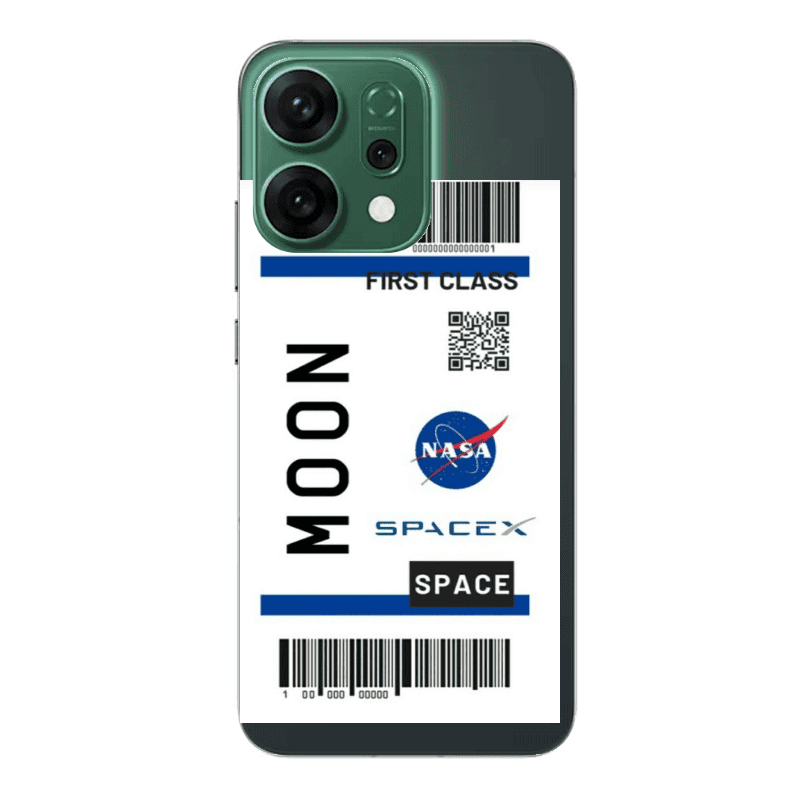 Oppo RENO 14 Moon spacex Transparent Silicone TPU Θήκη