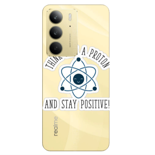 Realme C 75 THINK LIKE Transparent Silicone TPU Θήκη