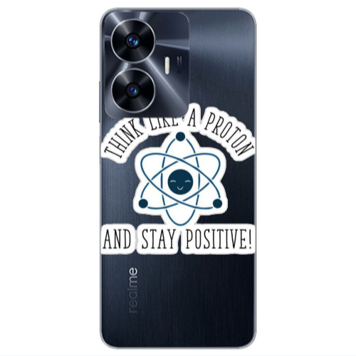 Realme Note 50 THINK LIKE Transparent Silicone TPU Θήκη
