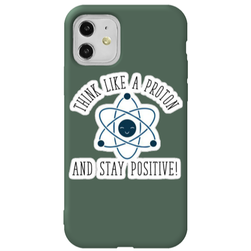 Apple iPhone 11  THINK LIKE Dark Green Colored Silicone TPU Θήκη