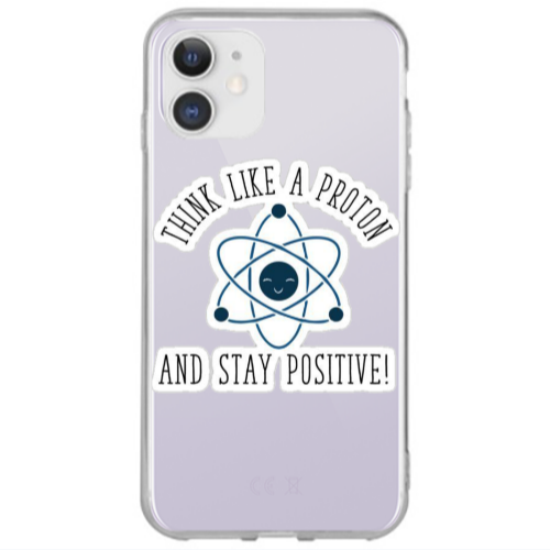 Apple iPhone 12 THINK LIKE Transparent Silicone TPU Θήκη