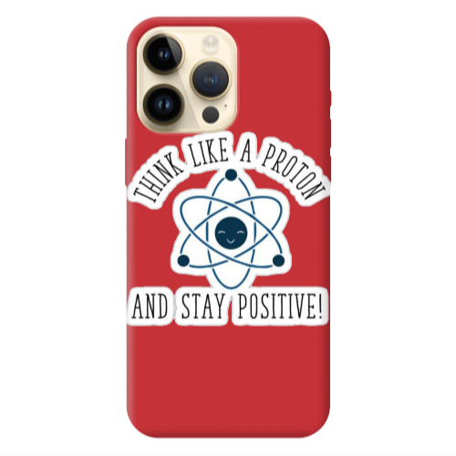 Apple iPhone 13 Pro Max THINK LIKE Red Colored Silicone TPU Θήκη