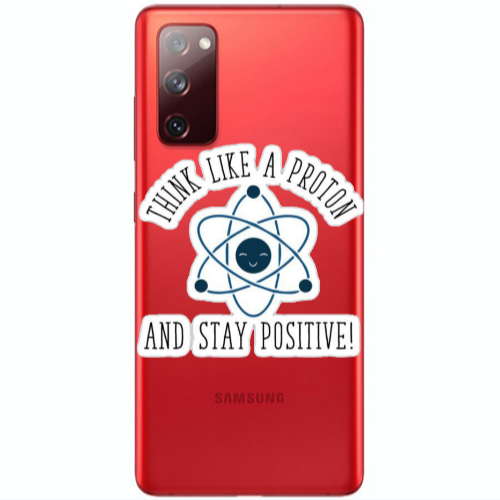 Samsung S20 FE THINK LIKE Transparent Silicone TPU Θήκη