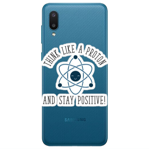 Samsung A02 THINK LIKE Transparent Silicone TPU Θήκη