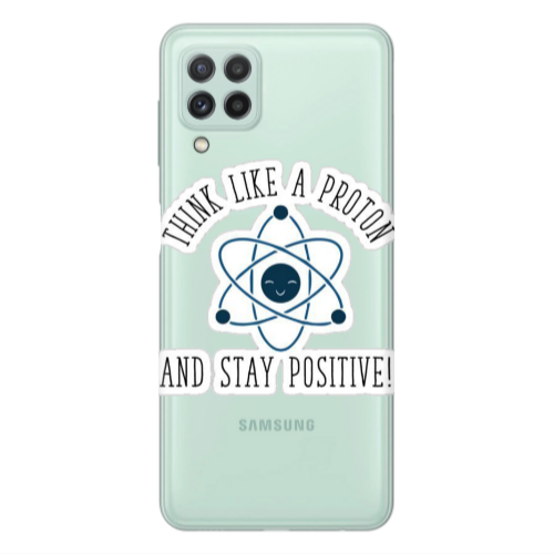 Samsung A22 4G THINK LIKE Transparent Silicone TPU Θήκη