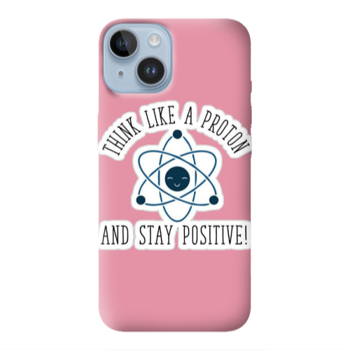 Apple iPhone 14 Plus THINK LIKE Pink Colored Silicone TPU Θήκη