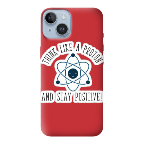 Apple iPhone 14 Plus THINK LIKE Red Colored Silicone TPU Θήκη