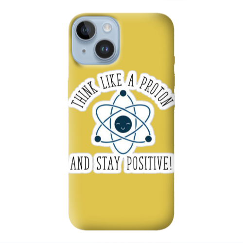 Apple iPhone 14 Plus THINK LIKE Yellow Colored Silicone TPU Θήκη