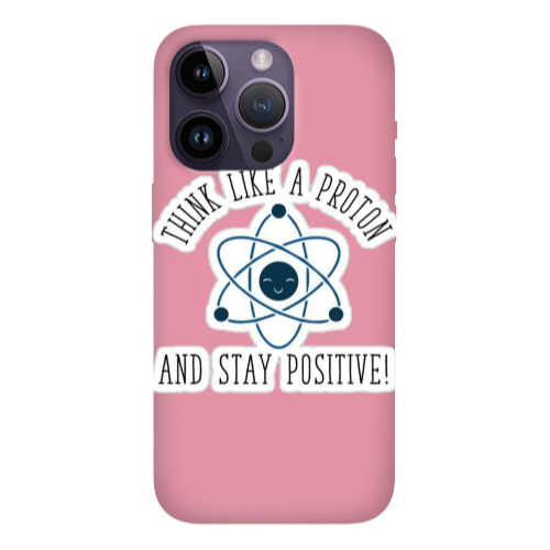 Apple iPhone 14 Pro  THINK LIKE Pink Colored Silicone TPU Θήκη