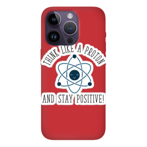 Apple iPhone 14 Pro Max THINK LIKE Red Colored Silicone TPU Θήκη